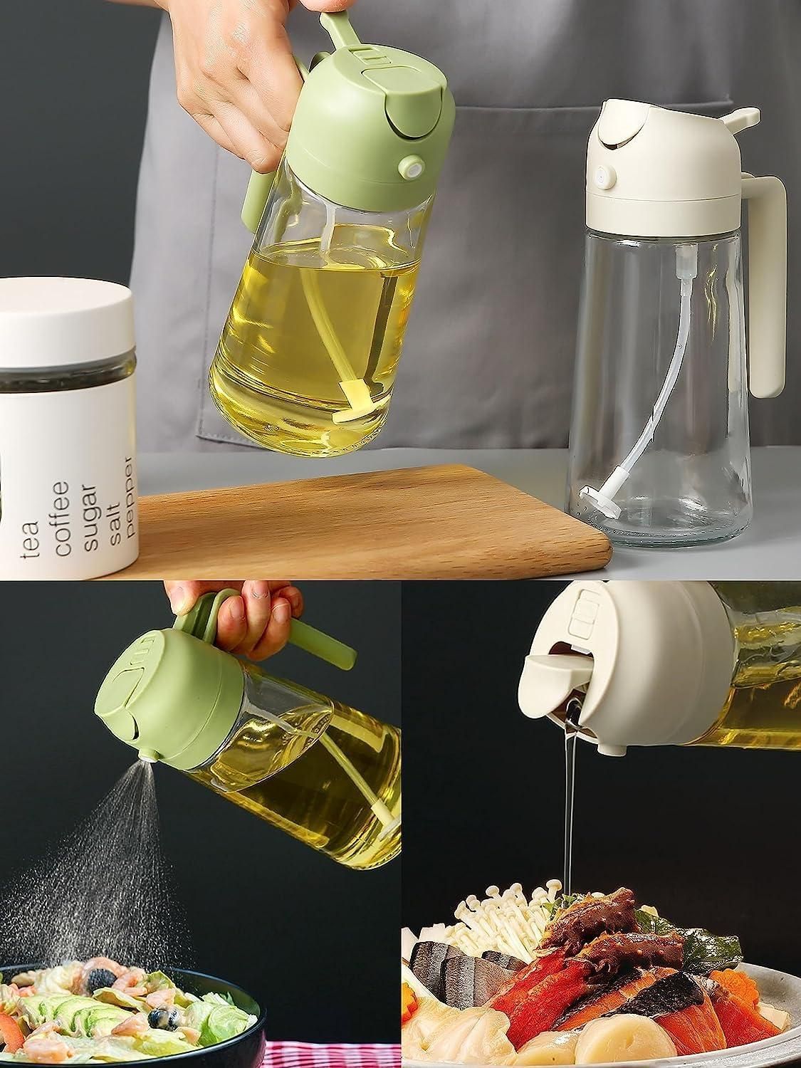 2 in 1 Portable Sprayer Oil Dispenser (500ml ) Buy 1 Get 1 free