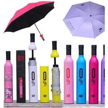 ''Bottle Umbrella'' Pocket Folding Wine